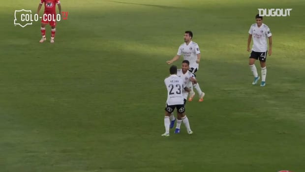 Colo-Colo’s two goals to come back against Unión la Calera